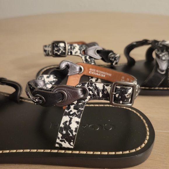 Coach Link Sandal Sz 5.5 - Picture 7 of 11